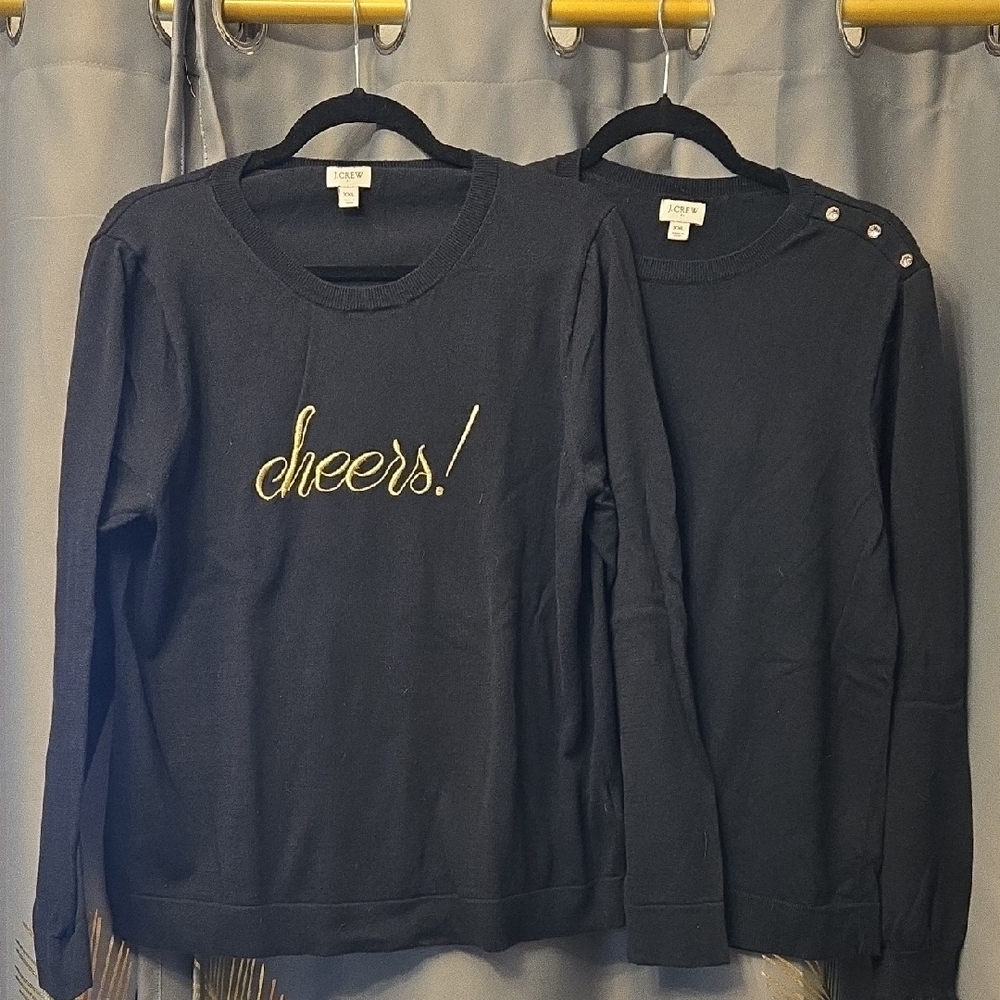 Lot of Factory J. Crew Teddie Sweaters Sz XXL